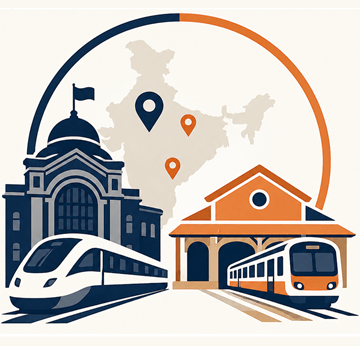 national and regional trains